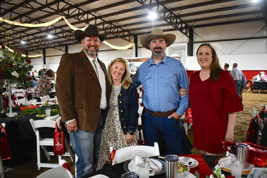 With this year's Missouri Beef Days Boots &amp;amp; Bling Banquet set for May 6, people can get a sneak peek at what to wear at the Missouri Beef Days Fashion Show on March 30. Pictured left to right, Mayor Chris Warwick and wife Jody along with Alderman Justin Ballard and wife Ashley at last year's Missouri Beef Days Boots &amp;amp; Bling Banquet.