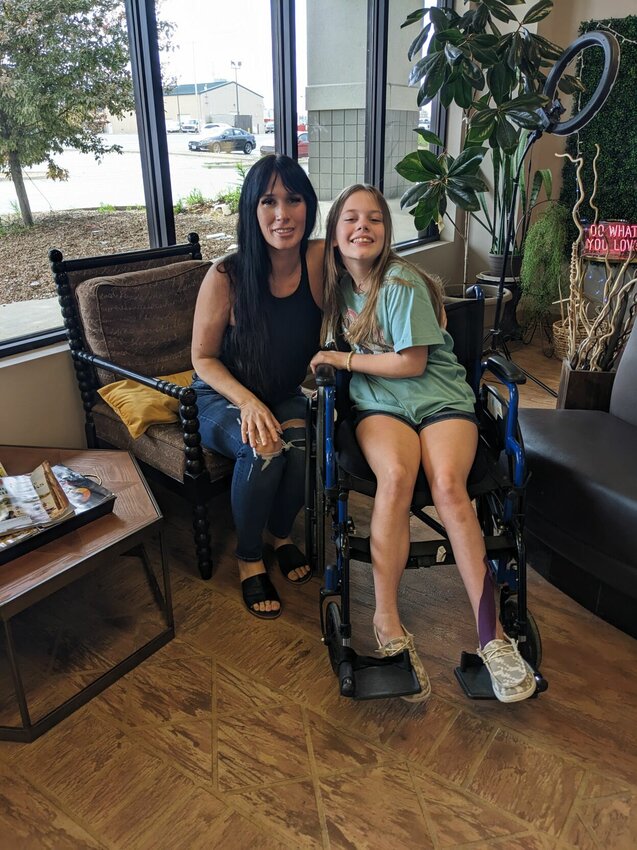 Jessica Jones and her daughter Caris Sheldon are preparing for a block party event that will take place on Saturday, April 22 to raise money for treatments due to Caris&rsquo; cerebral palsy and pain syndrome.