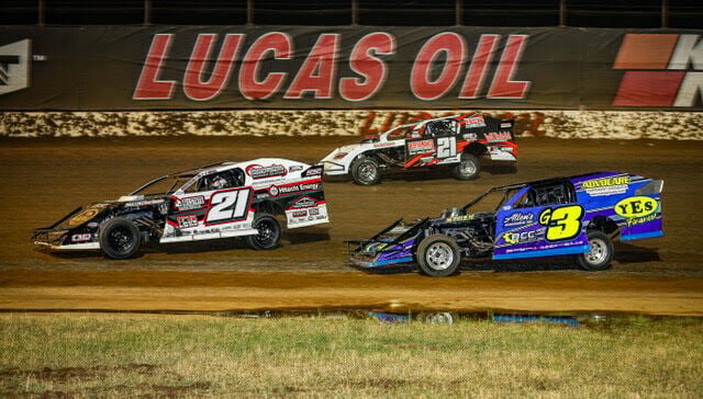 The Cedar Creek Beef Jerky USRA Modifieds run a $1,000-to-win feature on Saturday when it's Fan Appreciation Night at Lucas Oil Speedway with food and drink specials.