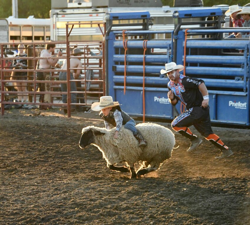 Future rodeo superstars took part in this year’s mutton-busting action.


CONTRIBUTED PHOTOS