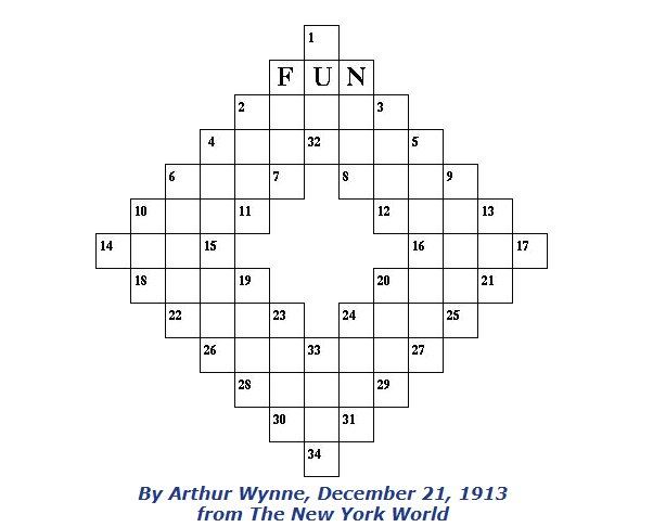 Wynne's first crossword