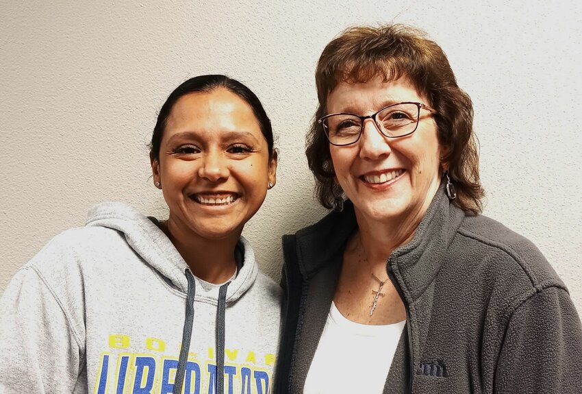 Scholarship recipients, left to right: Joy Norton and Brenda Goodman.   CONTRIBUTED PHOTO.