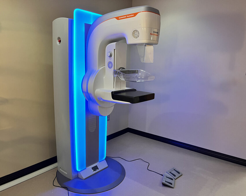 Siemens Healthineers 3D MAMMOMAT Revelation Mammogram Machine.   CONTRIBUTED PHOTO