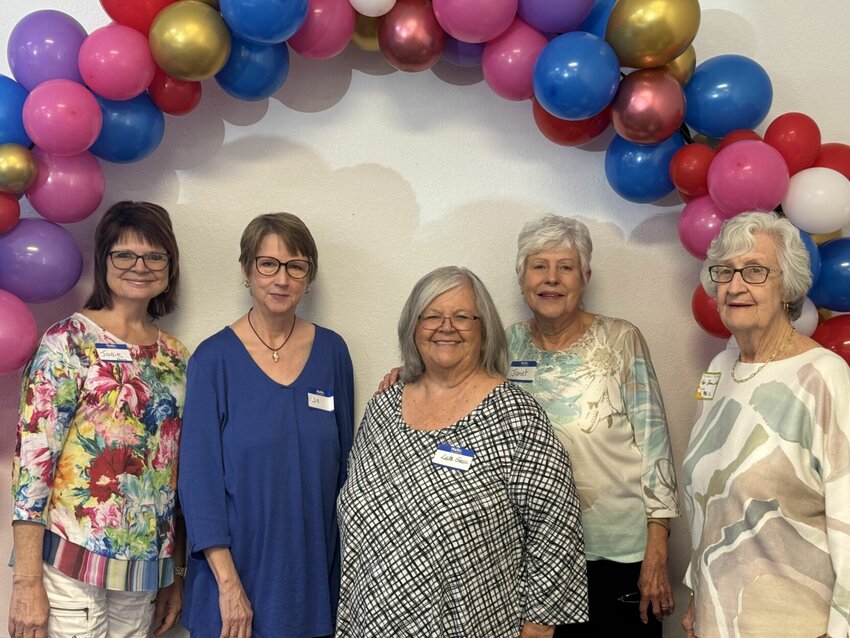 Jodie Young, Jill Cox, Leta Gass, Janet Neill, Pat Zumwalt.   CONTRIBUTED PHOTO