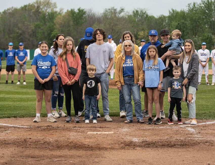 Terry’s wife, Susie, and his entire family were presented the award by Coach Darrin Ankrom.


STAFF PHOTOS/BOB CAMPBELL