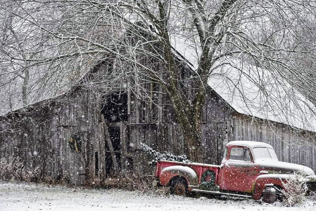 Nature’s artistic sense was on display this weekend, as frosty brushstrokes Saturday, Jan. 15, put the finishing touches on this nostalgic rural masterpiece.