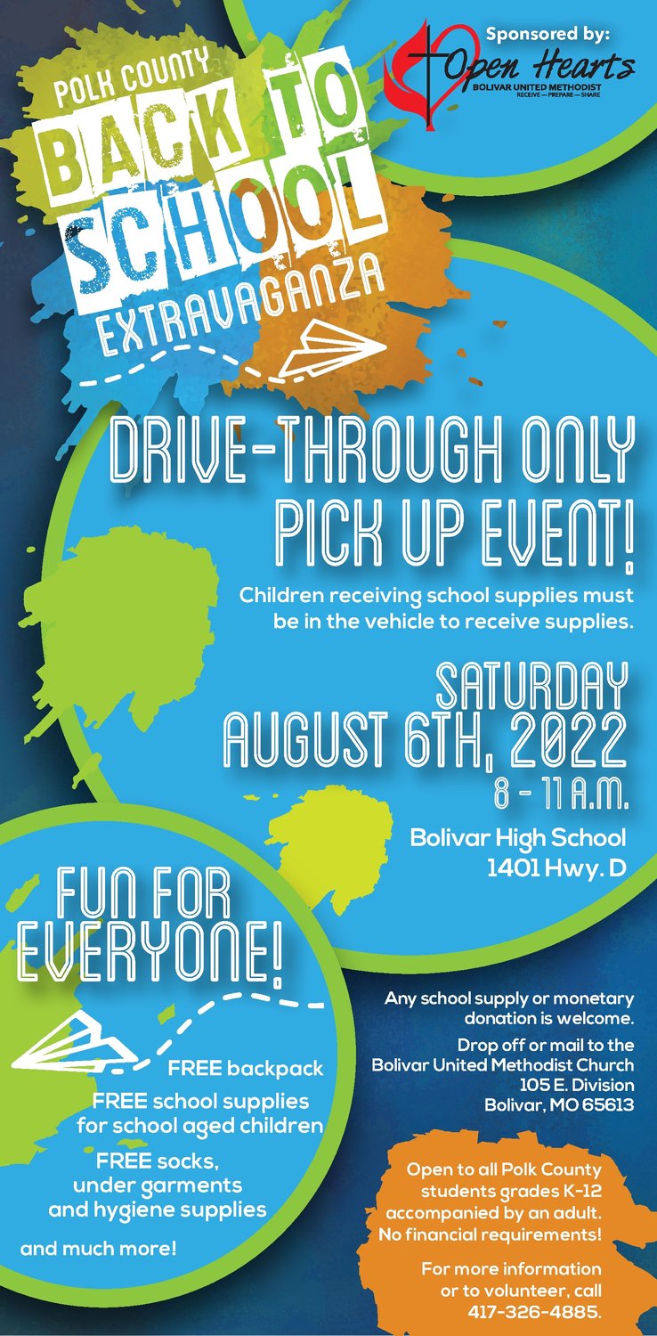 Polk County Back to School Extravaganza set for August 6, free school ...