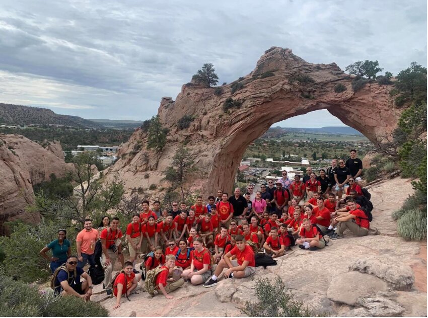 Photo by Crystal Farris

Young Marines attended National Code Talker Day in Arizona this summer.