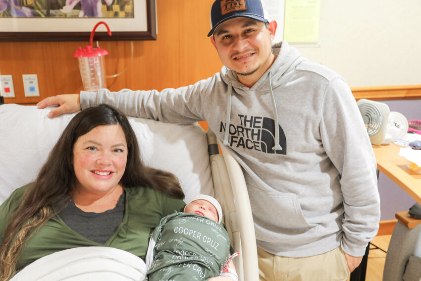 Fauquier Health is ringing in 2024 with the year’s first bundle of joy. Weighing 8 pounds and 3 ounces and measuring 21 inches, little Cooper was born to Taylor and Jose on Tuesday, January 2 at 7:51 p.m.