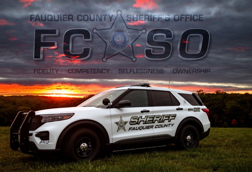Fauquier County Sheriff SUV