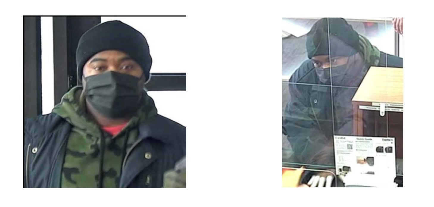 Prince William Police Seek Suspect in Robbery of Manassas Bank ...
