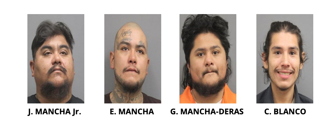 Suspects in the Oct. 26, 2022 mob assault and burglary at Community Drive in Manassas, Prince William County.