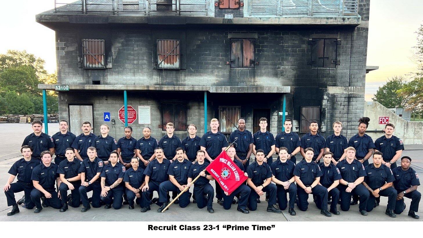 Prince William Fire & Rescue Recruit Class 2023-24