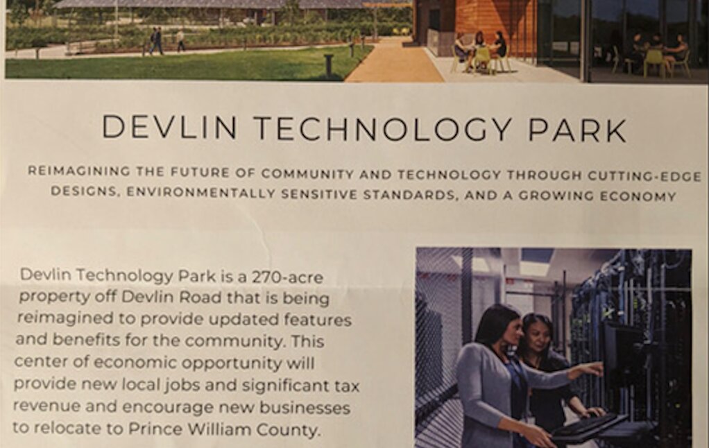 Image from Stanley Martin's Devlin Tech Park mailer.