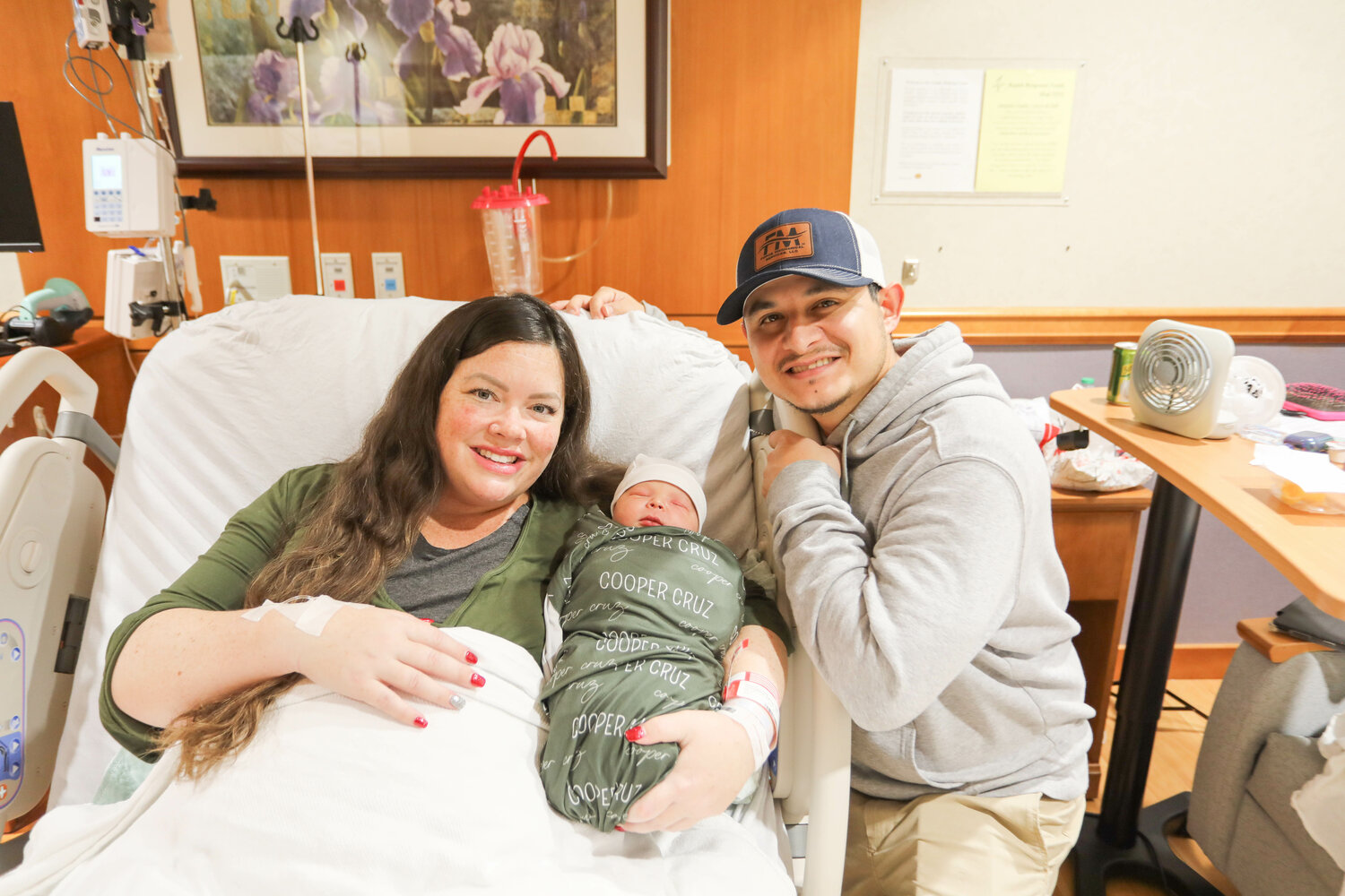 Fauquier Health is ringing in 2024 with the year’s first bundle of joy. Weighing 8 pounds and 3 ounces and measuring 21 inches, little Cooper was born to Taylor and Jose on Tuesday, January 2 at 7:51 pm.