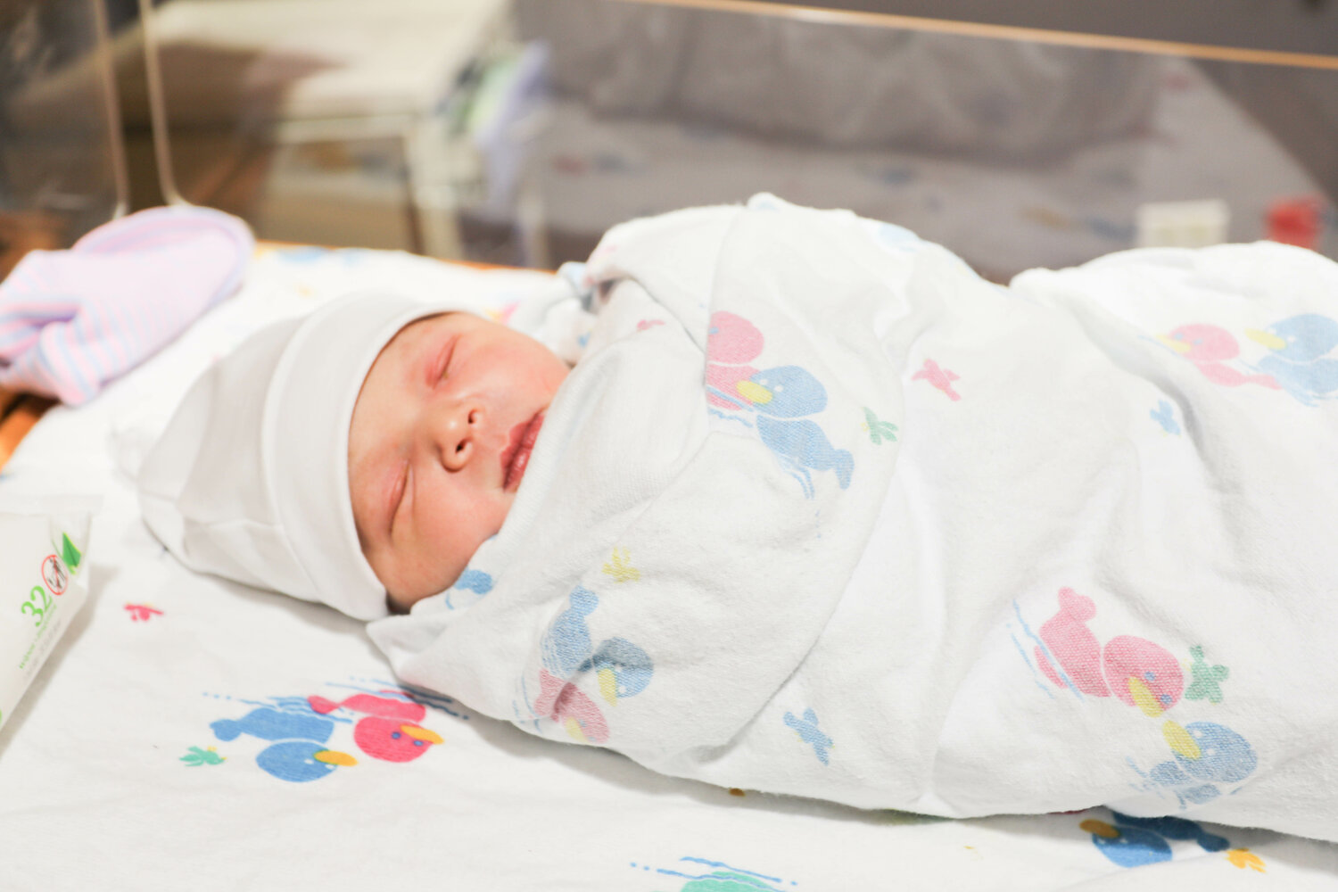 Baby Cooper was the first baby born at Fauquier Health in 2024.