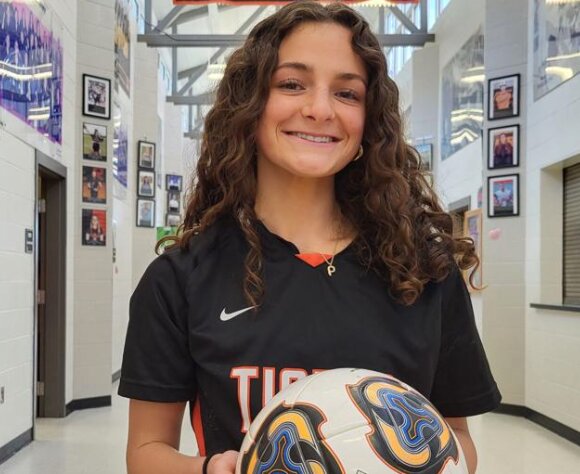 Brentsville soccer standout Peyton McGovern is on a mission. Try and stop her.