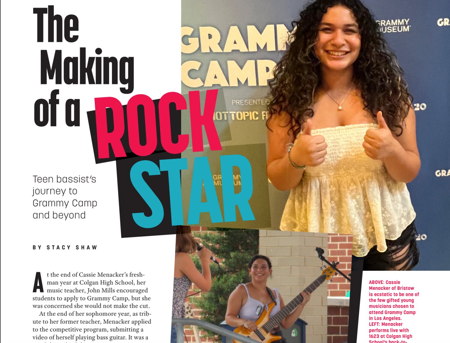 "The Making of a Rock Star" was originally published in the Sept. 2024 issue of Haymarket Gainesville Lifestyle Magazine.