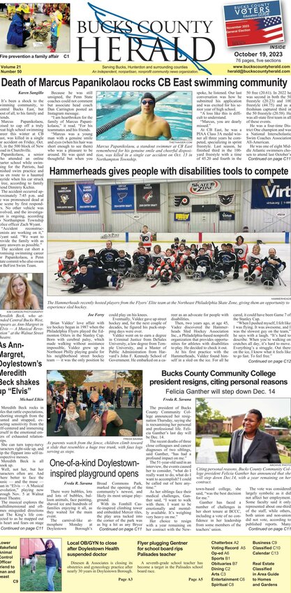 Hitting it out of the park, Herald Community Newspapers