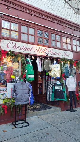 Chestnut Hill Sports will help shoppers find gifts for Philly sports fans.