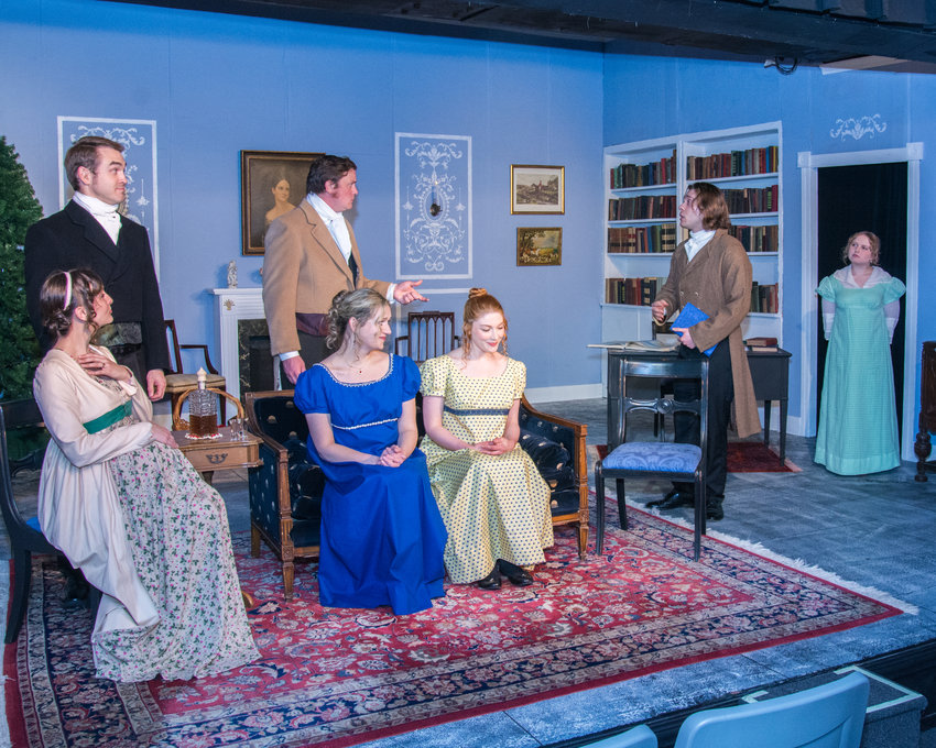 The Old Academy Players&rsquo; production of &quot;Miss Bennet: Christmas at Pemberley,&quot; the second staging of the play in the area this season, offers a different interpretation of a drama that portrays a quiet rebellion against male domination.