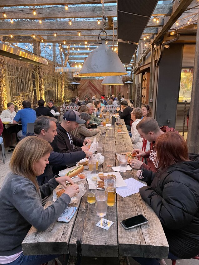 The brewpub hosts a popular trivia night when guests can eat, drink and test their knowledge.