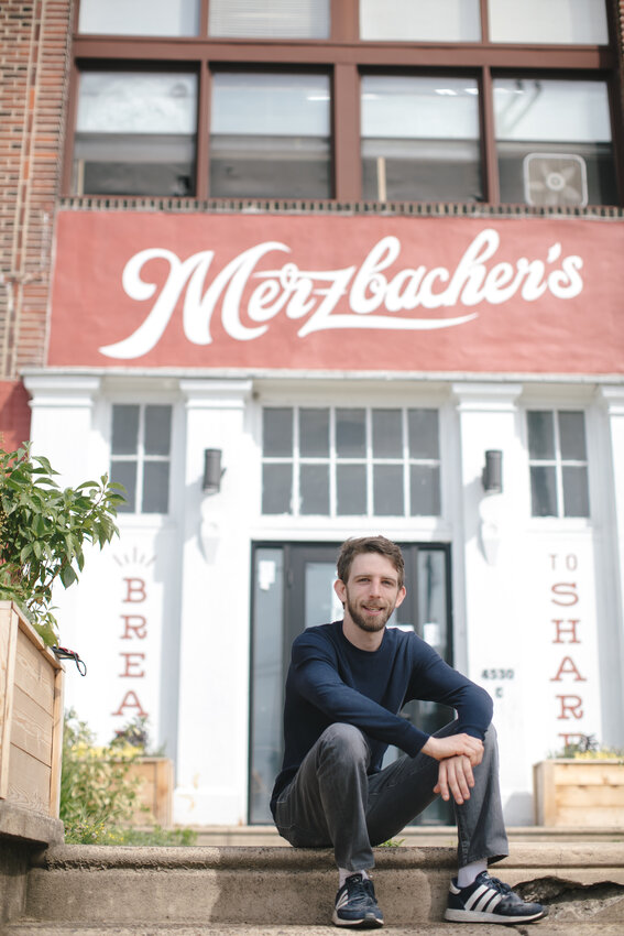 Pete Merzbacher moved his bakery from an Olney rowhouse to a 4,800-square-foot brick warehouse at 4530 Germantown Ave.