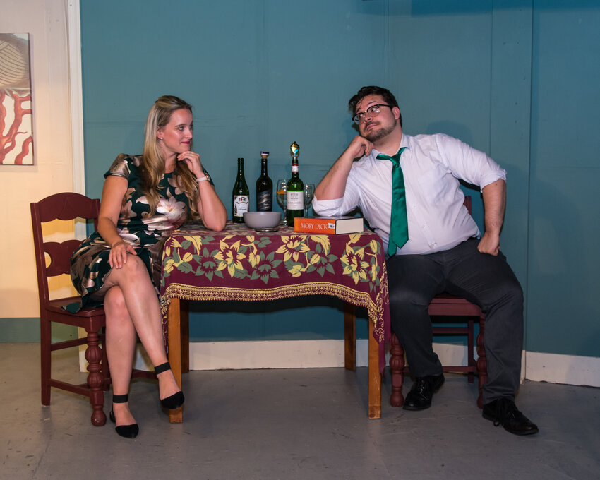 Kristen Spangenberg as Anna and Dayton Williams as Rob. Photo by Jim Pifer