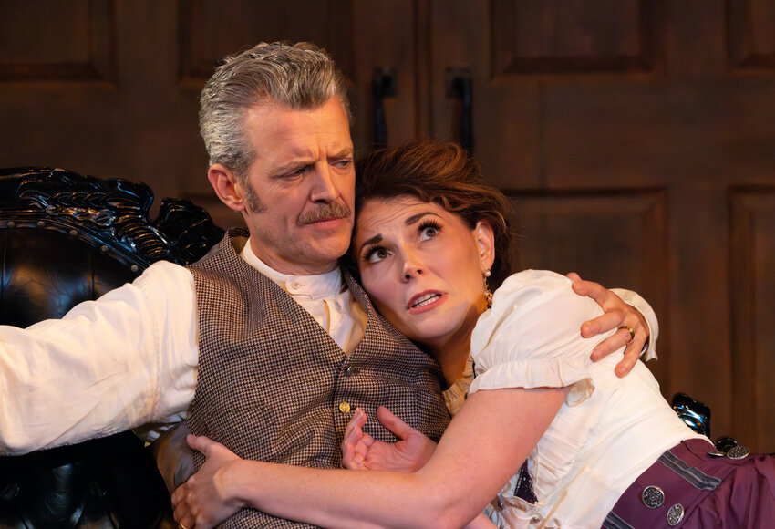 Curtis Mark Williams and Jessica DalCanton star in the Act II Playhouse production of &ldquo;Gaslight&rdquo; through Oct. 22.