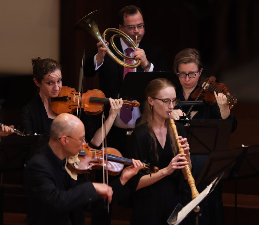 Members of Tempesta di Mare, Philadelphia Baroque Orchestra, performed Suites in F and G from Handel&rsquo;s &quot;Water Music&rdquo; at the Presbyterian Church of Chestnut Hill on Oct. 21 before a packed house.
