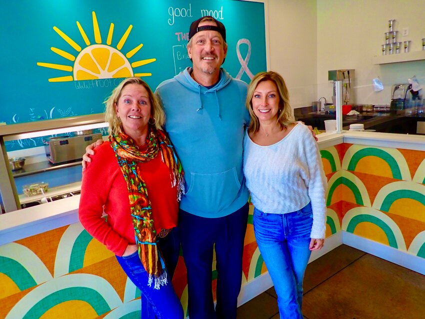 Alana Davis (from left), Scott Davis and Susan McGoldrick are proud of their new breakfast/lunch venture, Froot Cafe, which opened recently at 909 E. Willow Grove Ave. in Wyndmoor. (A fourth partner, Jim McGoldrick, is not seen here.)