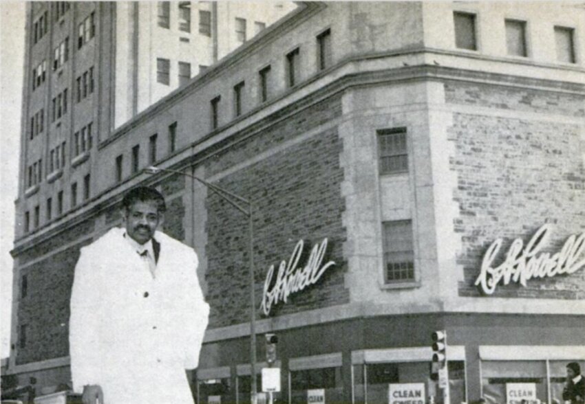 Curtis Sisco Sr. (seen here) purchased Rowell&rsquo;s department store in 1974. It was the first department store owned by an African American and was believed to be the largest Black-owned business in the U.S. at the time.  Photo courtesy of Noah Yoder