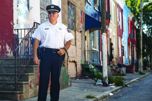 Philadelphia Police Inspector D.F. Pace is a seasoned member of the police force with more than 20 years of service.