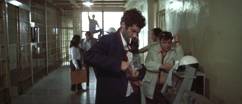 Elliott Gould portrays hard-boiled detective Philip Marlowe in a 1973 neo-noir film, &ldquo;The Long Goodbye,&rdquo; showing Tuesday, April 2, at 7 p.m., at Woodmere Art Museum.