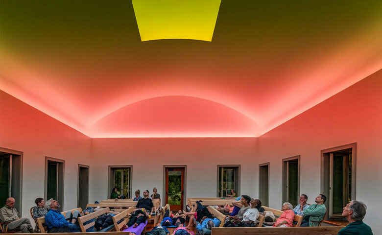 The 11th season of James Turrell's Skyspace programming at the Chestnut Hill Friends Meeting has begun and will run through December.