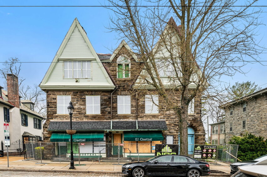 Hiram Lodge, located at 8425 Germantown Ave., is listed for sale at $1.4 million.
