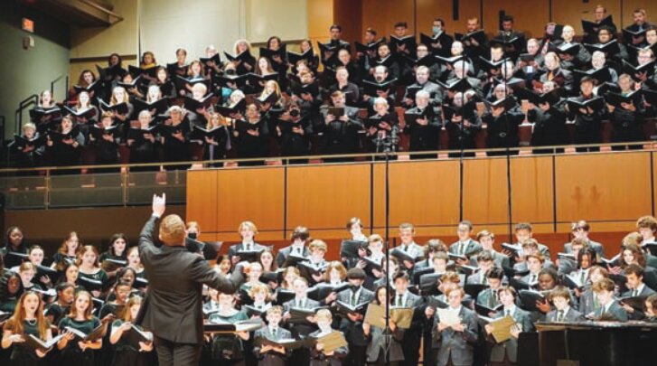 Mendelssohn Chorus of Philadelphia is set to return to St. Paul's Episcopal Church on April 27 with a program of works by Sir Benjamin Britten and Leonard Bernstein.