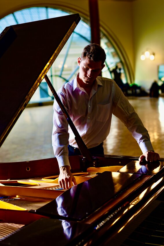 Artem Tenkeli, who grew up north of Russia beyond the Arctic Circle, will be performing a piano concert at Ebenezer Maxwell Mansion in Germantown on Saturday, May 25, at 3 p.m.
