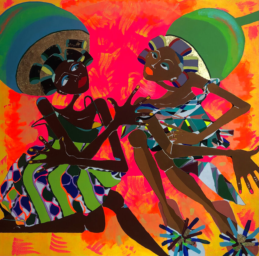 Woodmere Art Museum's 82nd Annual Juried Exhibition, which opens Saturday, will feature works that explore the theme of belonging, including &quot;At Miss Jacksons Spot, (Dryers be Hott...),&quot; a painting by artist Susan Ragland.