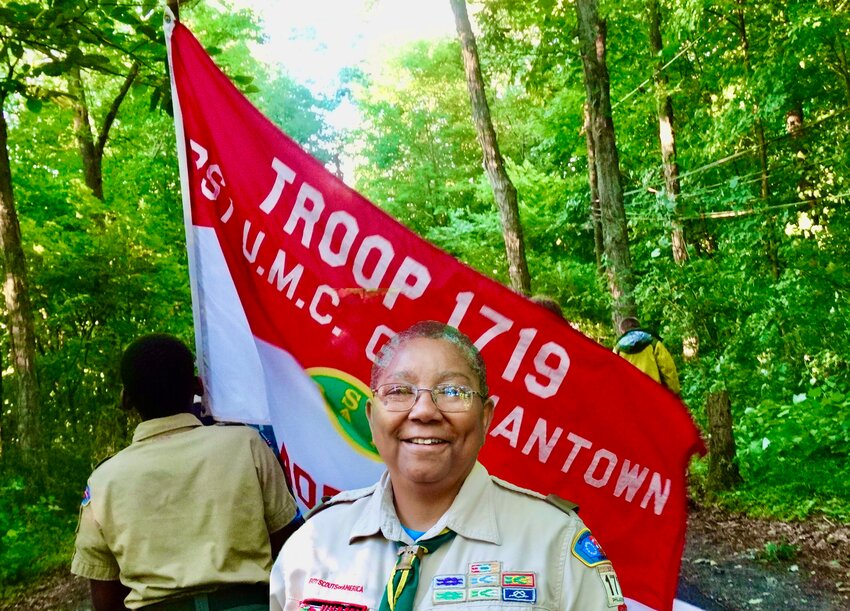 Ann Perrone, who retired after 41 years as a teacher at Germantown Friends School, was also the first female scoutmaster of a Boy Scout troop in North and Northwest Philadelphia.
