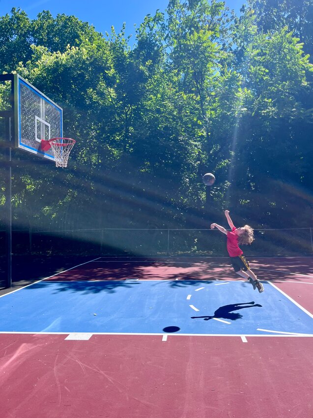 The renovation of the Water Tower Recreation Center's basketball courts has inspired athletes of all ages to shoot and hope for nothing but net.