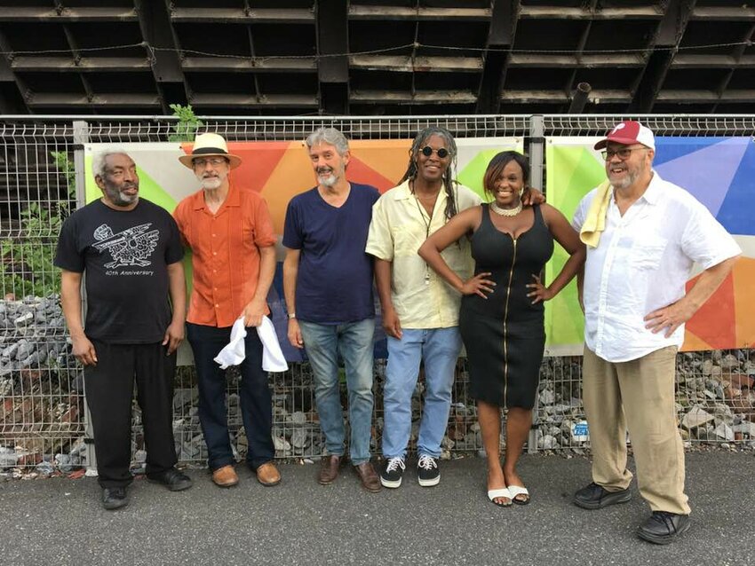 Philly Gumbo&rsquo;s Tim Hayes, Randall Grass, Richard Orr, Bert Harris, India Rex and Pete Eshelman will perform at 7:30 p.m., July 3, at the Pastorius Park Concert Series.