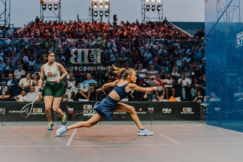 Squash champion Olivia Weaver, who learned the game on the courts of the Philadelphia Cricket Club in Chestnut Hill and graduated from Germantown Friends School, plans to go for the gold when the sport makes its Olympics debut at the 2028 games in Los Angeles.