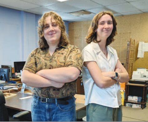 The Local's two newest staffers, Tommy Tucker (left) and Maggie Dougherty  (right) are fresh from the halls of academia. They, along with the rest of us, will be  working from home as we complete our much-needed office renovations.