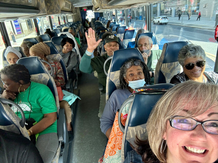 Community members from Center in the Park (CIP), Maple Village and Friends  for the Restoration of the Germantown YWCA Building chartered a bus to the  hearing, hoping the judge will rule the building is blighted.