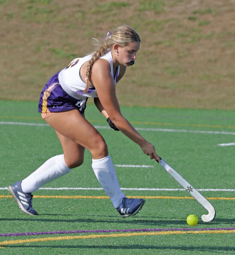 Junior Avery Lasky put in two goals for the Mount last Thursday, including the final one of the afternoon.