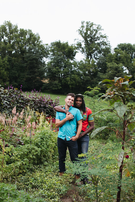 Owen Taylor and Chris Bolden-Newsome, founders of Truelove Seeds, partners in life and in work. Photo Credit: Neal Santos