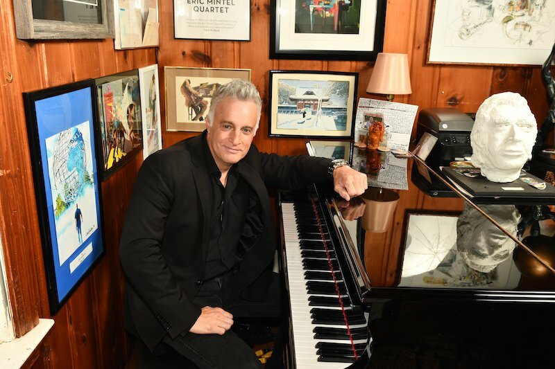 Eric Mintel, an acclaimed jazz pianist, has a second career as a paranormal phenomena investigator, author and TV personality.