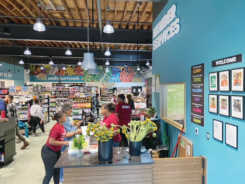 The Weavers Way co-op&rsquo;s new Germantown store, which opened in May, is bustling &ndash; with sales targets that have been stronger than expected.