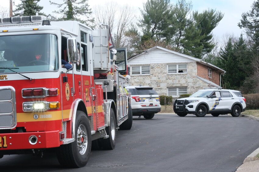 Emergency personnel found a woman dead in her home after being called to the 7100 block of Mt. Airy Place on Monday.